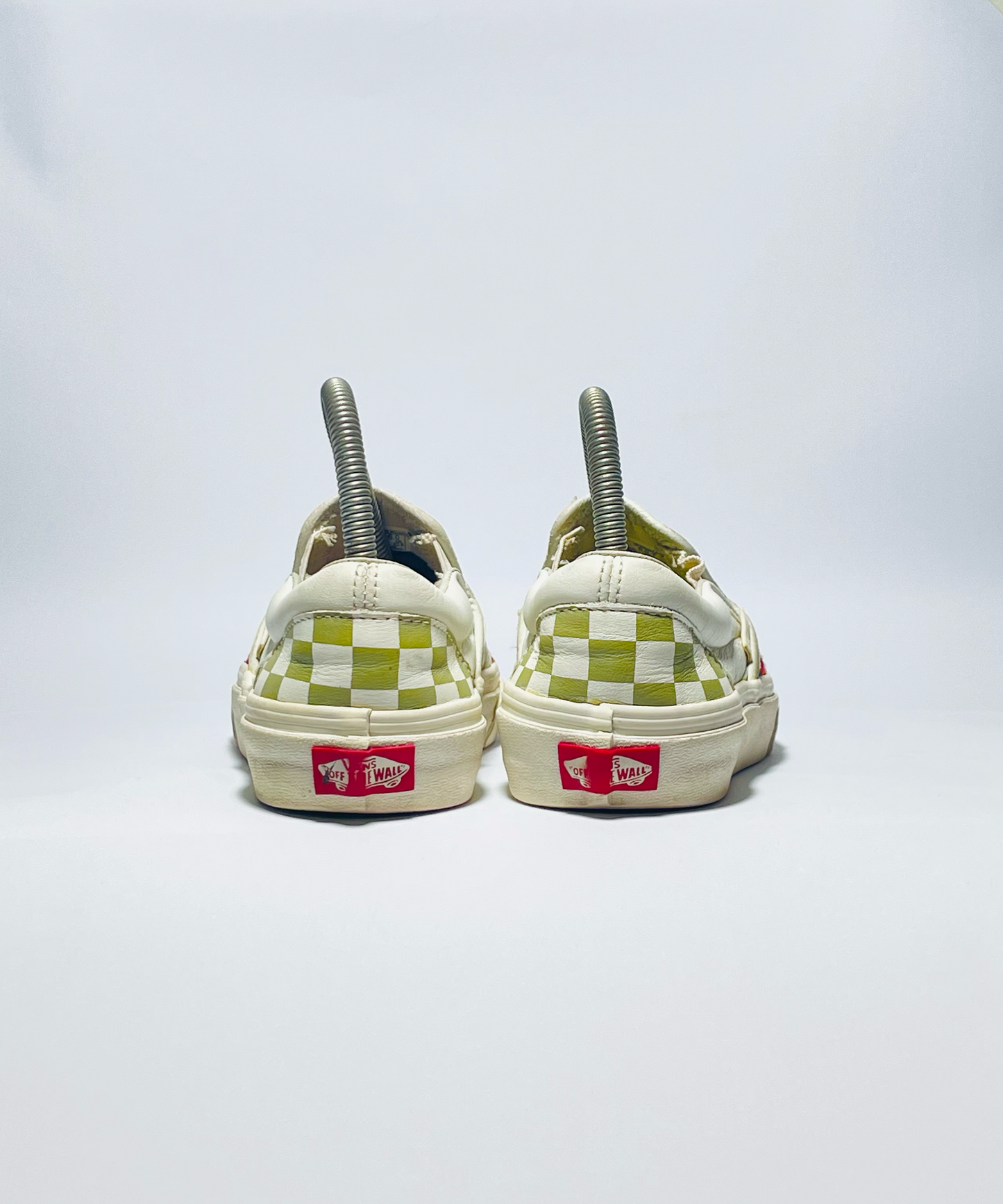 Vans Slip-on Rose Embroidery Checker