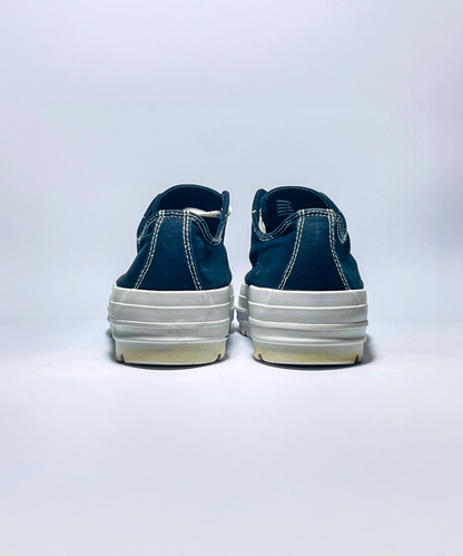 NOBO Black Canvas Lug Sole Sneakers