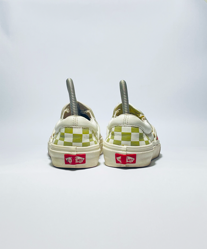 Vans Slip-on Rose Embroidery Checker